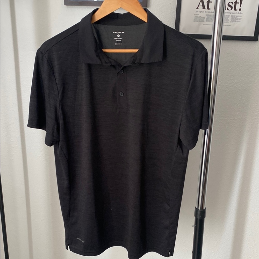 Calvin Klein Men's Black Polo Shirt